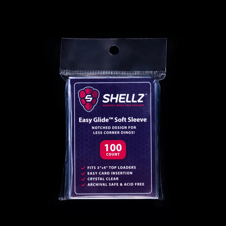 Cardshellz Easy Glide Soft Sleeves (Pack of 100) Hit Box Sports Cards Cardshellz Easy Glide Soft Sleeves (Pack of 100) Hit Box Sports Cards