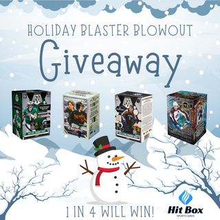 Our next giveaway - the Holiday Blaster Blowout! - Hit Box Sports Cards