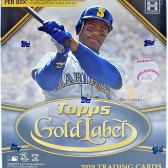 2019 Topps Gold Label Hobby Box - Hit Box Sports Cards