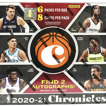 2020-21 Panini Chronicles Basketball Hobby Box - Hit Box Sports Cards