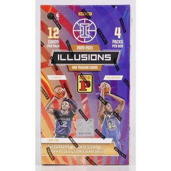 2020-21 Panini Illusions Asia (TMALL) Basketball Box - Hit Box Sports Cards