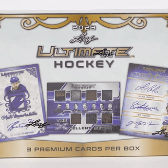 2022-23 Leaf Ultimate Hockey Hobby Box - Hit Box Sports Cards