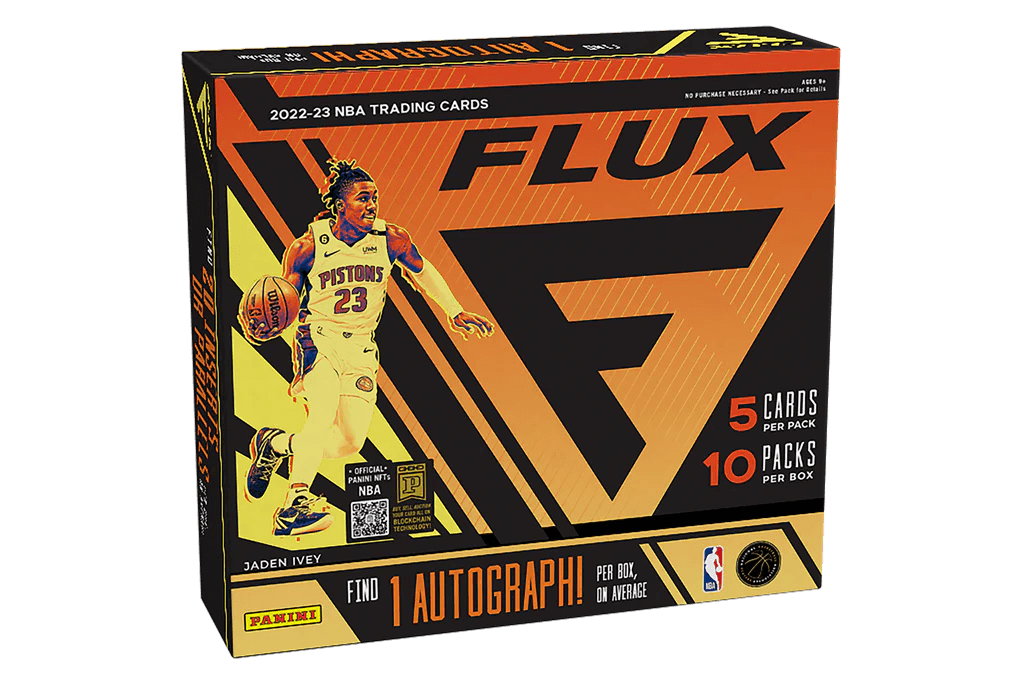 202223 Panini Flux Basketball Hobby Box Hit Box Sports Cards