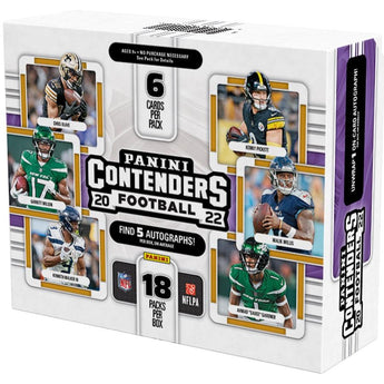 2022 Panini Contenders NFL Football Hobby Box - Hit Box Sports Cards