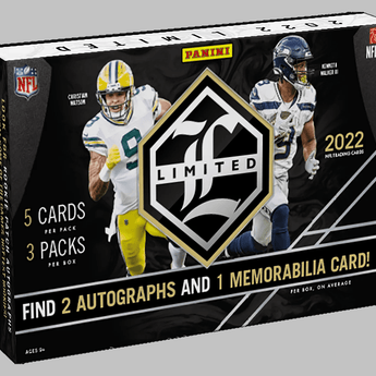2022 Panini Limited NFL Football Hobby Box - Hit Box Sports Cards