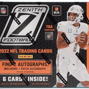 2022 Panini Zenith Football Hobby Box - Hit Box Sports Cards