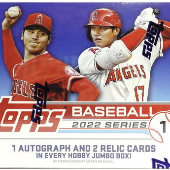2022 Topps Baseball Series 1 Jumbo Hobby Box - Hit Box Sports Cards
