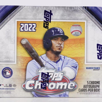2022 Topps Chrome Baseball Jumbo Hobby Box - Hit Box Sports Cards