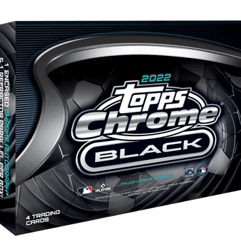 2022 Topps Chrome Black Baseball Hobby Box - Hit Box Sports Cards