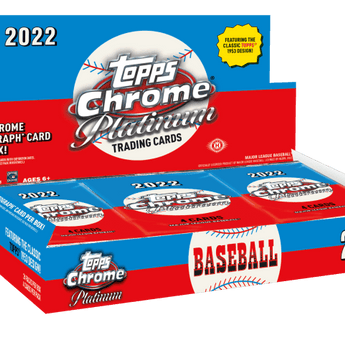 2022 Topps Chrome Platinum Anniversary Baseball Hobby Box - Hit Box Sports Cards