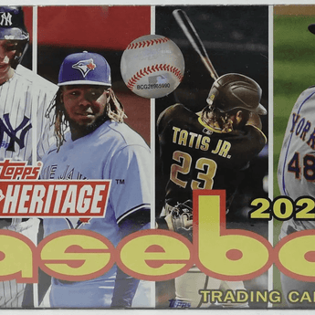 2022 Topps Heritage Baseball Hobby Box - Hit Box Sports Cards