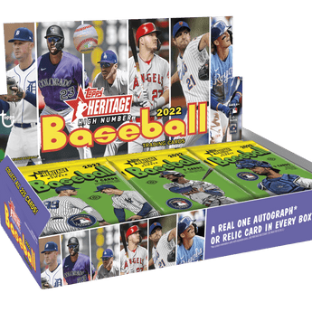 2022 Topps Heritage High Number Baseball Hobby Box - Hit Box Sports Cards