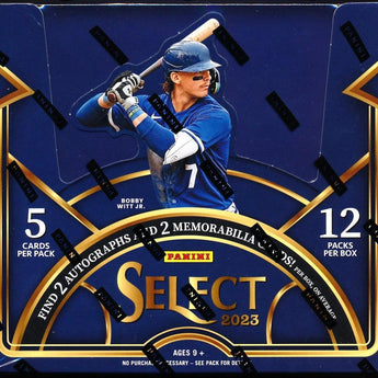 2023 Panini Select Baseball Hobby Box - Hit Box Sports Cards