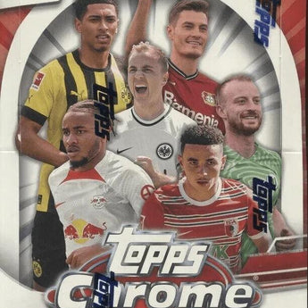 2023 Topps Chrome Bundesliga Soccer Hobby Box - Hit Box Sports Cards