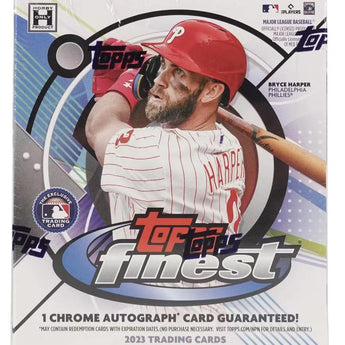 2023 Topps Finest Baseball Series Hobby Box - Hit Box Sports Cards