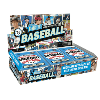 2023 Topps Heritage High Number Baseball Hobby Box - Hit Box Sports Cards