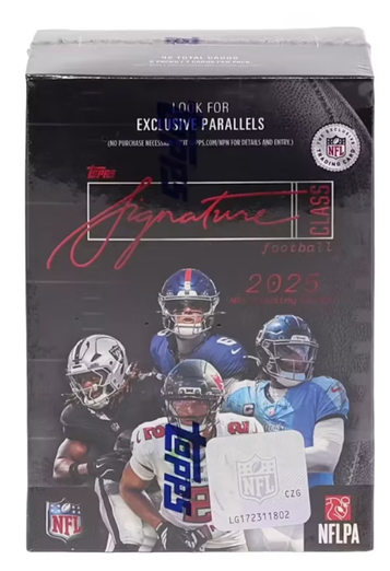 2025 Topps Signature Class Football Blaster Box