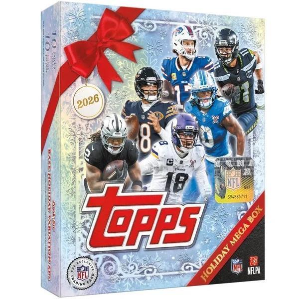 2026 Topps Football Holiday Mega Box