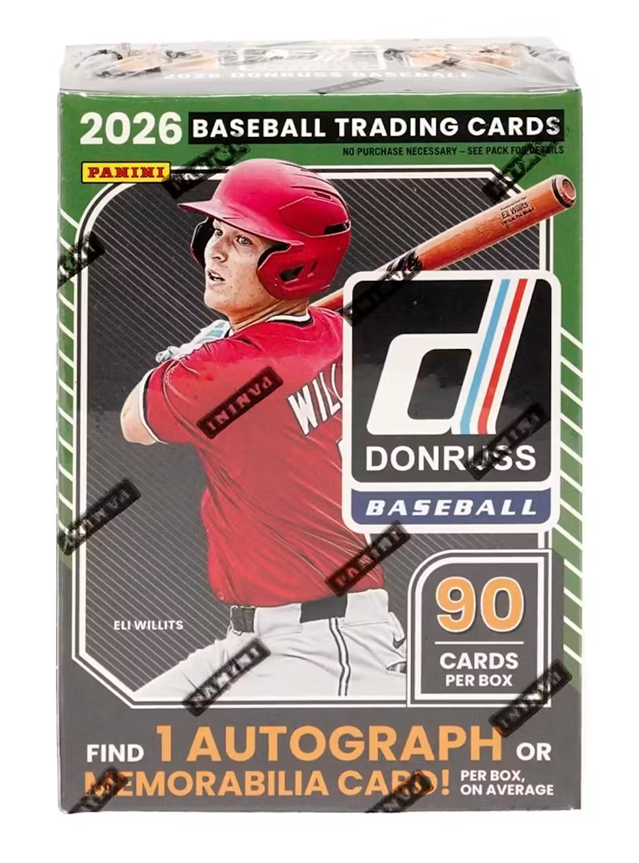2026 Panini Donruss Baseball Hobby Blaster Box