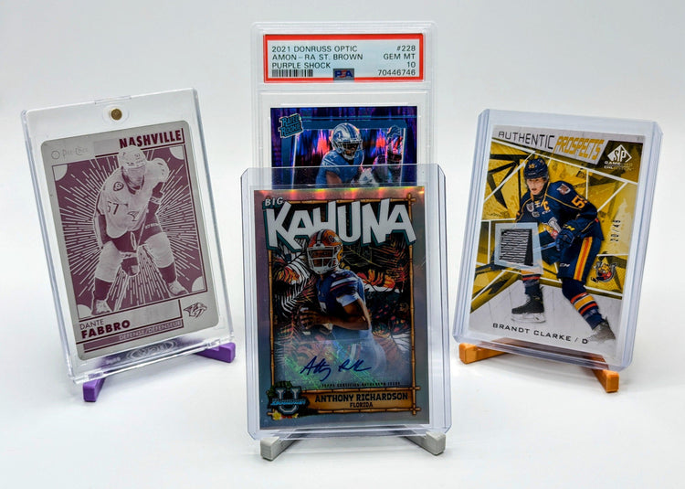 3D Printed Card Stand - Hit Box Sports Cards