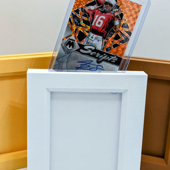 3D Printed Toploader Desktop Frame - Hit Box Sports Cards