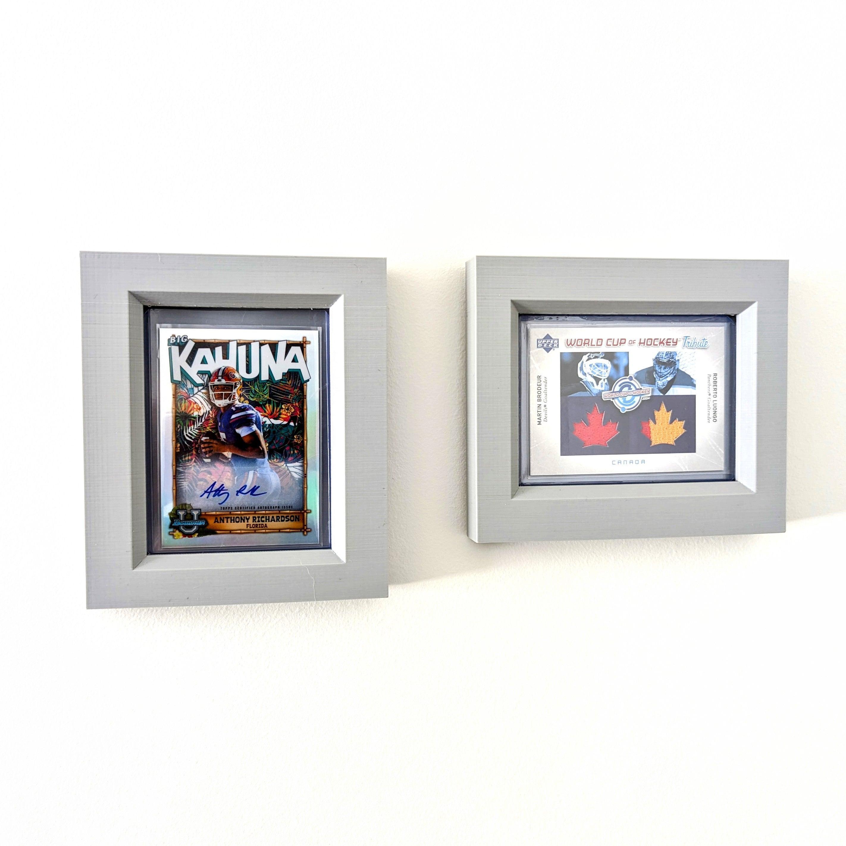 3D Printed Toploader Wall Frame – Hit Box Sports Cards