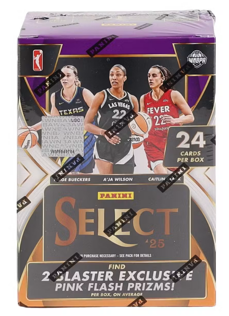 2025 Panini Select WNBA Basketball Blaster Box