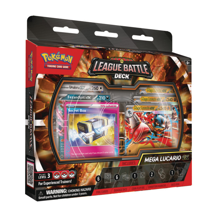 Pokemon League Battle Deck Mega Lucario Ex