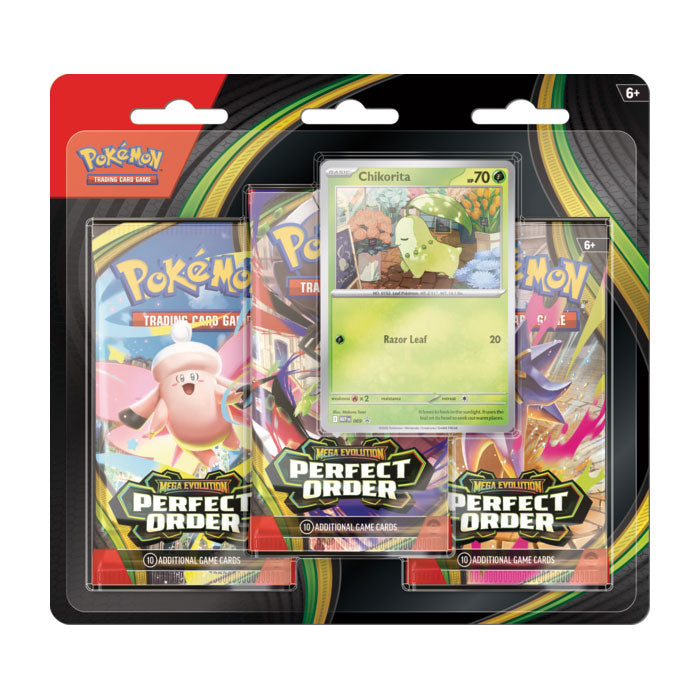 Pokémon Perfect Order 3-Pack Blister – Hit Box Sports Cards