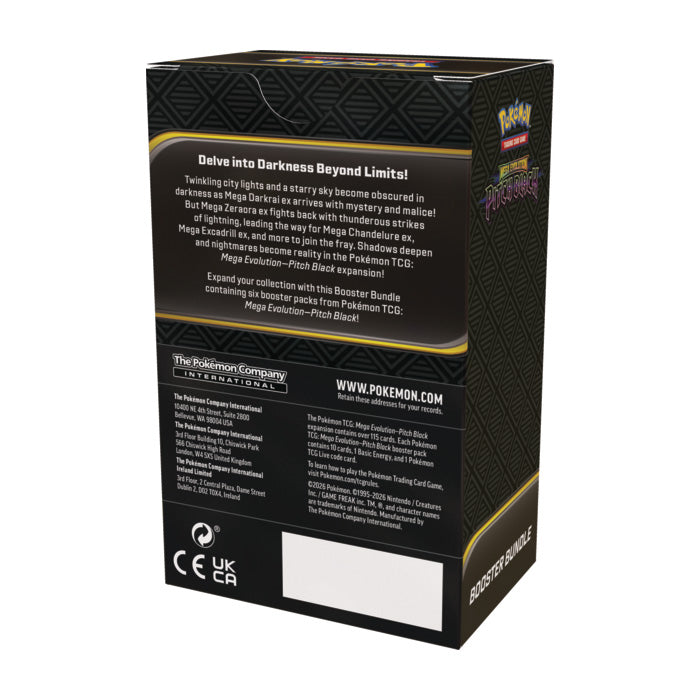 Pokémon Pitch Black Booster Bundle