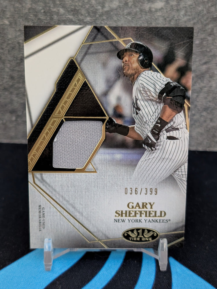 2022 Topps Tier One Gary Sheffield Patch /399