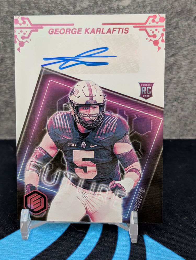 2022 Panini Elements George Karlaftis 1/1 Auto