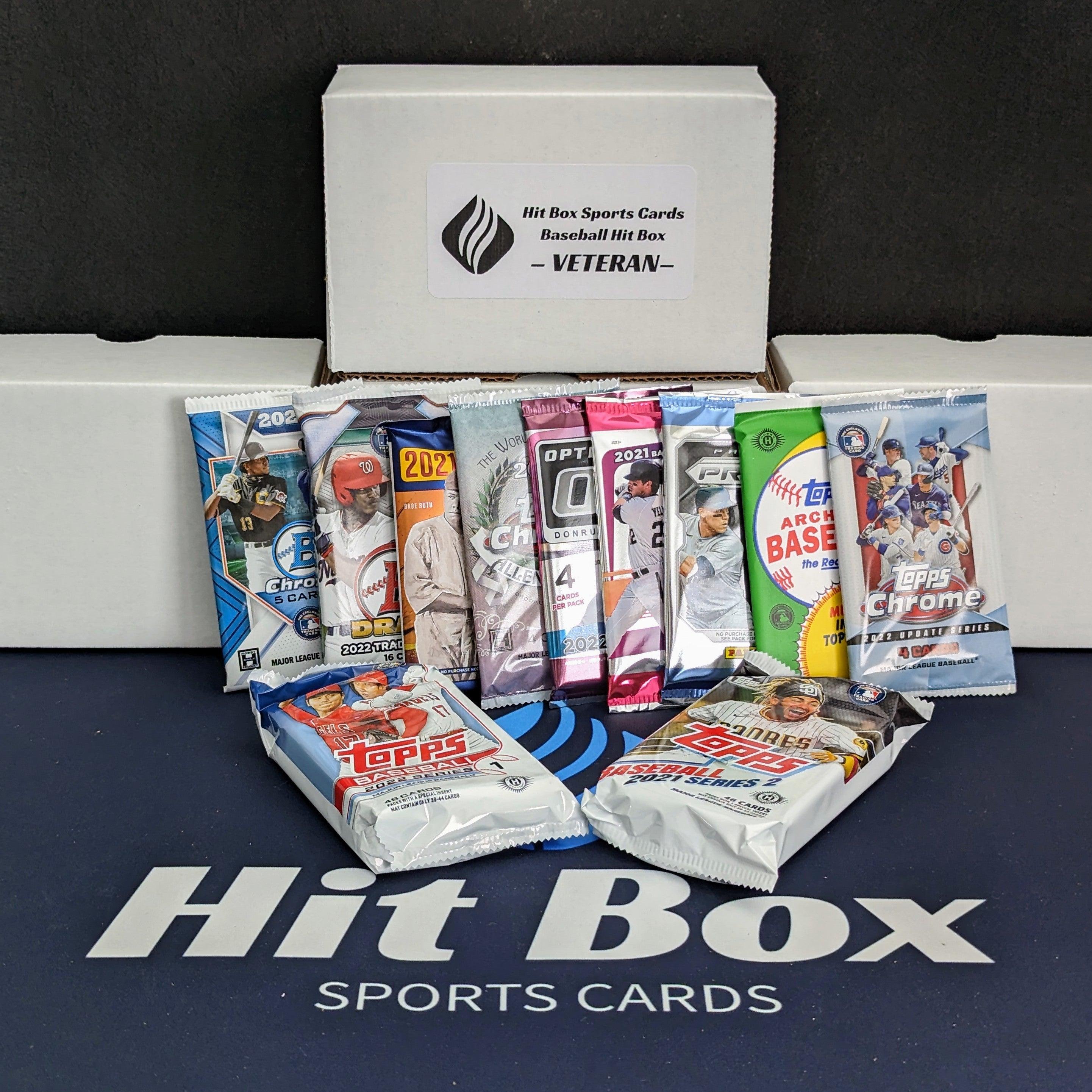 Baseball Hit Box - Veteran – Hit Box Sports Cards