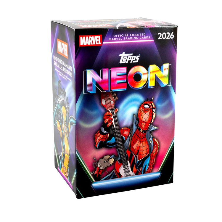 Topps 2026 Marvel Neon Value Box
