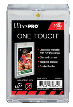 One Touch 200pt Magnetic Card Holder - Hit Box Sports Cards