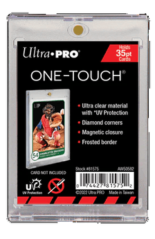 One Touch 35pt Magnetic Card Holder - Hit Box Sports Cards